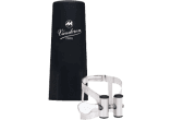 Vandoren Lig + Plastic cap M/O Bb Klarinet - Pewter LC51PP