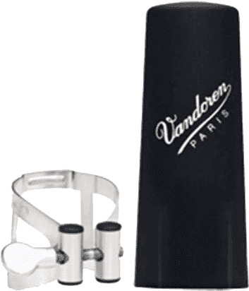 Vandoren Ligatuur + Plastic Beschermkap M/O Bb Klarinet - Silver LC51SP