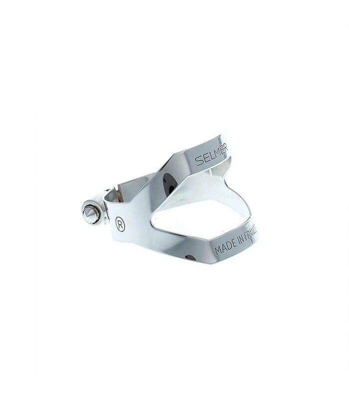 Selmer ligature klarinet Bb - verzilverd